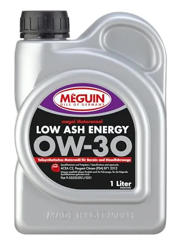 Meguin megol Motorenöl Low Ash Energy SAE 0W-30 | 1L | Motoröle | Art.-Nr.: 33031