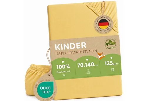 Bettlaken Gelb von Leevitex