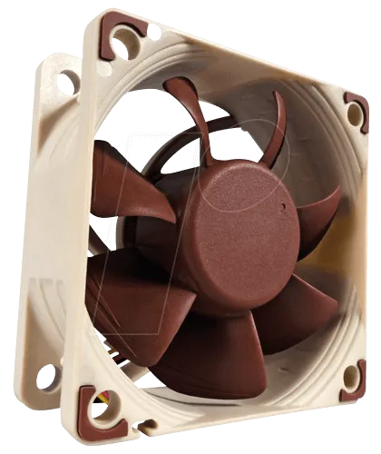 Noctua NF-A6x25 FLX - 60 mm Gehäuselüfter, ultra-leiser Betrieb mit nur 19.3 dB und SSO2-Lager für optimale Kühlung