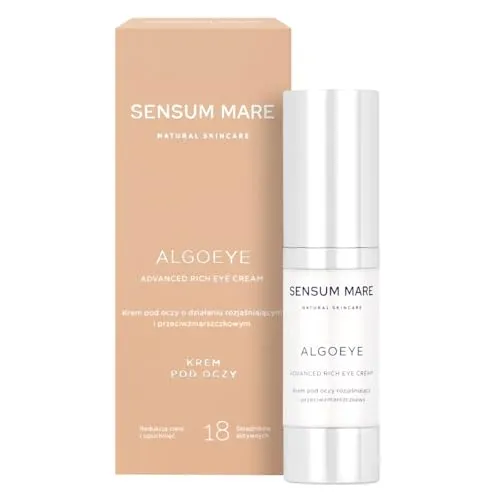 Sensum Mare, Algoye, Fortgeschrittene & reichhaltige Augencreme, Anti-Falten, Anti-Aging, kaschiert Unreinheiten, pflegt, Vege, 15ml
