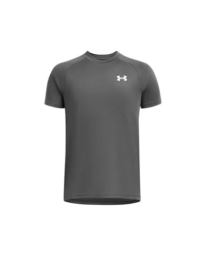 Under Armour Jungen Tech 2.0 Kurzarmshirt - Trainingsbekleidung aus kühlendem, schnelltrocknendem Stoff für optimalen Tragekomfort beim Sport.
