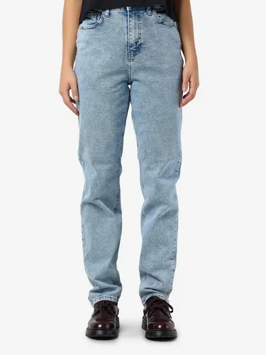 NOISY MAY Damen NMDAISY HW MOM FIT Jeanshose - Stylische Jeanshose für Damen im Mom Fit, hoher Bund für optimalen Komfort und moderne Passform, ideal für lässige Outfits.