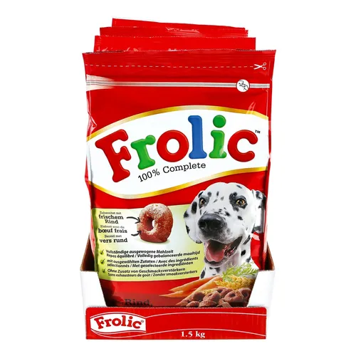 Frolic Hundefutter Rind 1,5 kg
