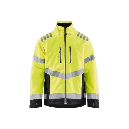 Blaklader 478019773399XL Winterjacke, High Vis Gelb/Schwarz, Größe XL - Leichte Winterjacke mit hoher Sichtbarkeit, wind- und wasserdicht. Ideal für kalte Wetterbedingungen, bietet Bewegungsfreiheit und Flexibilität. Reflektierende Details sorgen für gute Sichtbarkeit.