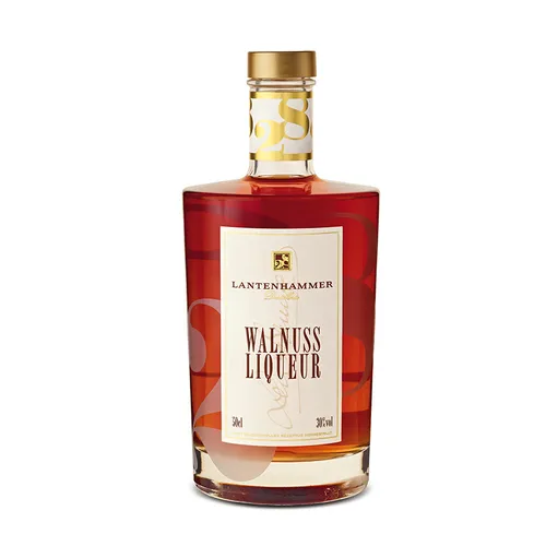 Lantenhammer Walnussliqueur 0,50L - Hochwertiger Genuss aus Deutschland - Sonstige - Feiner Walnusslikör mit 30% Vol., ideal für besondere Anlässe und als einzigartiges Geschenk.