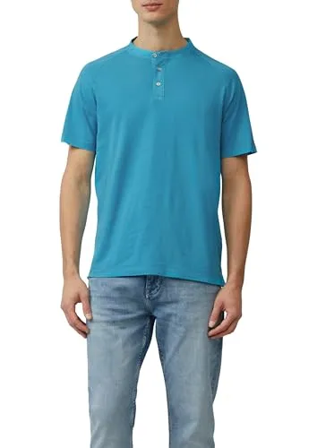 s.Oliver Henley-T-Shirt mit Raglanärmeln und Garment Dye