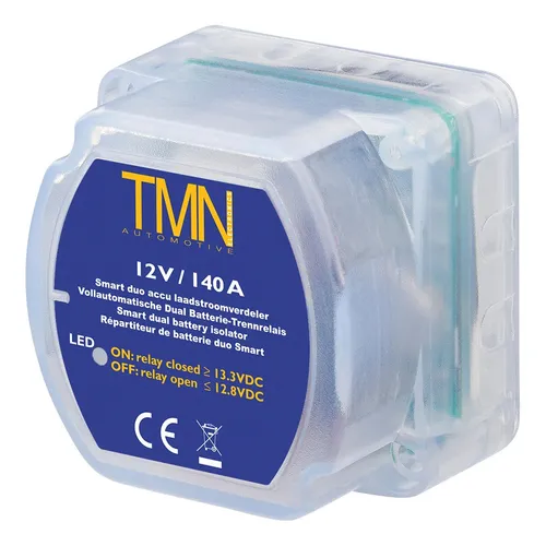 TMN BSR vollautomatisches Batterie Trennrelais 12V / 140 Ampere VSR Laderelais