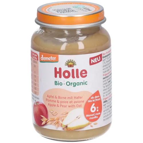Holle Apfel & Birne und Hafer von HOLLE BABYFOOD