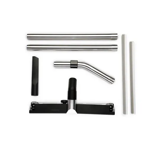 Starmix EW Staubsauger Zubehörset - Profi Ergänzungsset mit Spezialdüse - Staubsauger Zubehörset für Starmix-Modelle, inklusive Edelstahl-Griffrohr und Fugendüse für effizientes Reinigen in jedem Winkel.