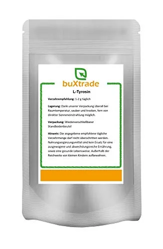 L-Tyrosin | Pulver | Aminosäure | Tyrosine | Nahrungsergänzungsmittel | 250 g