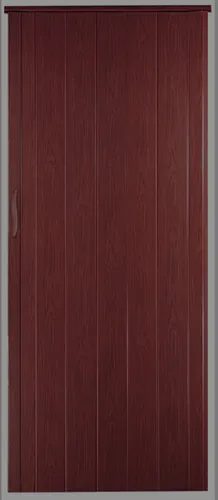 Falttür Schiebetür mahagoni farben H. 202 cm Einbaubreite bis 109 cm Neu st3mh