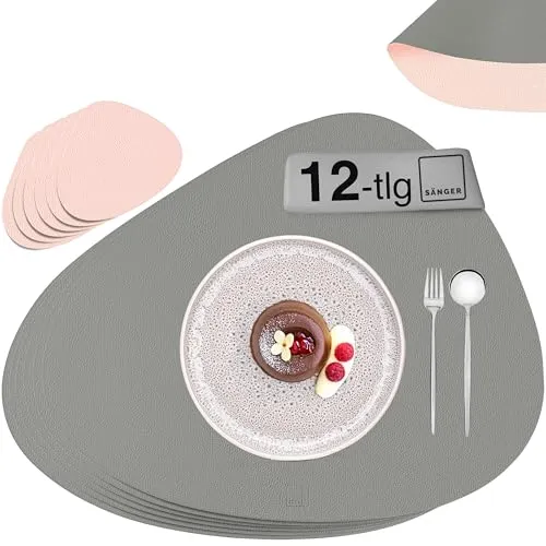 Tischsets Grau von Sänger