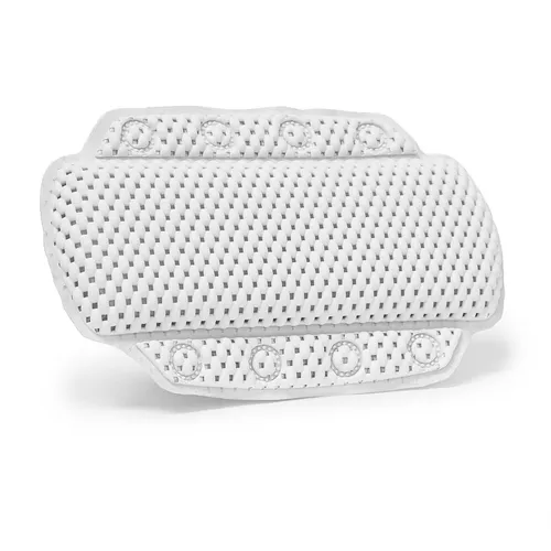 Badewannenkissen Weiß von Relaxdays