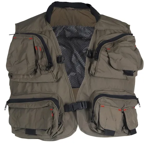 DAM Hydroforce G2 Fly Vest Gr. M  - Angelweste für Herren, atmungsaktiv und perfekt für den Angelsport in Frühling, Sommer und Herbst. Ideal für Freizeitaktivitäten im Freien.