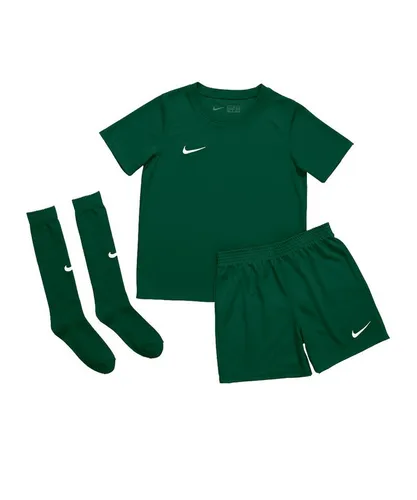 Nike Performance Park 20 Trikot Set Kids Teamsport grün 116 EU - Hochwertiges Kindertrikot-Set für Teamsport, aus 100% atmungsaktivem Polyester. Ideal für Training und Spiel, sorgt für optimalen Tragekomfort und Bewegungsfreiheit.