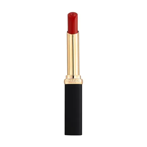 L'Oréal Paris Lippenstift für ein pudrig mattes Finish und 16 Stunden Halt, Color Riche Intense Volume Matte, Farbe: 346 Le Rouge Determination, 1.8 g