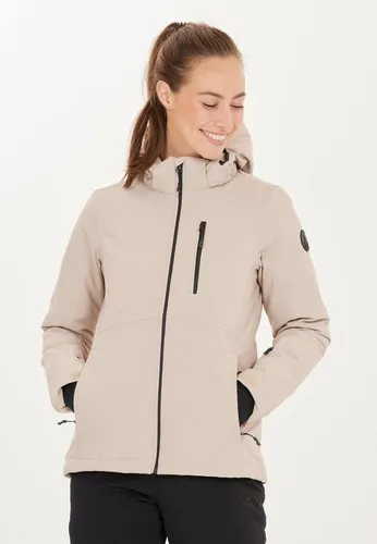 Whistler Drizzle W Ski Jacket W-pro 10000 simply taupe (1136) 38 - Funktionsjacke für Damen mit 10.000 mm Wassersäule, ideal für Skifahren und Outdoor-Aktivitäten. Atmungsaktiv, wasserdicht und mit verstellbarer Kapuze für optimalen Schutz bei jedem Wetter.