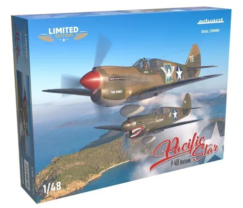 Produktbild Eduard PACIFIC STAR P-40E Warhawk DUAL COMBO