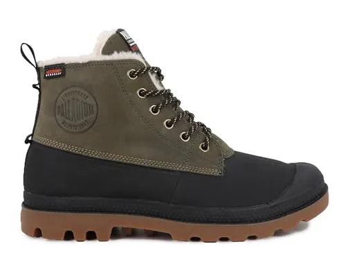 Palladium Unisex Pampa Duck Wl Wp+ Stiefelette, Olive Night, 43 EU