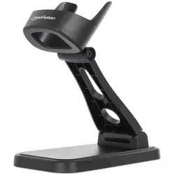 Manhattan 154192 Halterung Passive Halterung Barcodescanner Schwarz