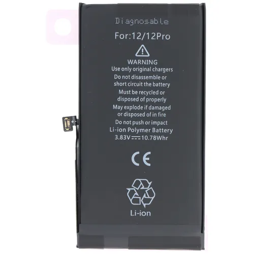 Akku für Apple iPhone 12/12 Pro, 2815mAh, Li-Polymer, sicher und langlebig