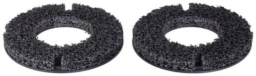 Hazet 4960-0200/2 Ersatz-Schleifscheibe 200 mm - 2 Stück - Sonstige, schnelle Reinigung von Radnaben und Bremsscheiben mit minimaler Staubentwicklung dank offenporigem Schleifmittel und einfachem Klettverschluss für schnellen Wechsel.