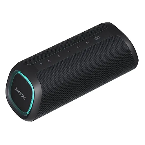 LG WIRELESS SPEAKER LGXBOOM GOXG7 - Tragbarer Bluetooth-Lautsprecher, 24 Stunden Akkulaufzeit und USB-Stromversorgung für ununterbrochenen Musikgenuss