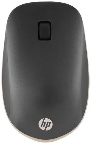 HP 410 Slim Maus Kabellos Schwarz, Silber - Mäuse mit robuster Bluetooth 5-Konnektivität, mühelose Navigation und 12 Monate Akkulaufzeit – ideal für Vielnutzer.