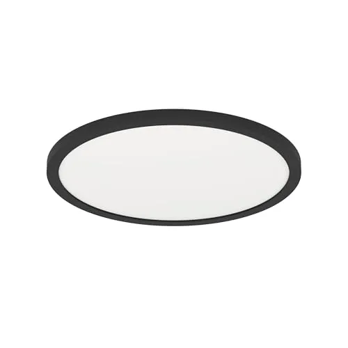 EGLO connect.z Smart-Home LED Deckenleuchte Rovito-Z, Ø 29,5 cm - Moderne Deckenlampe mit ZigBee-Technologie, steuerbar via App und Sprachbefehlen, dimmbar und mit einstellbarer Lichtfarbe für individuelles Ambiente.