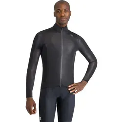 Sportful Aqua Light Jacke Schwarz L - Funktionsjacke für Radfahrer mit 15.000 mm Wassersäule, hoch atmungsaktiv und klein verstaubar – ideal für plötzliche Schauer und Windböen.