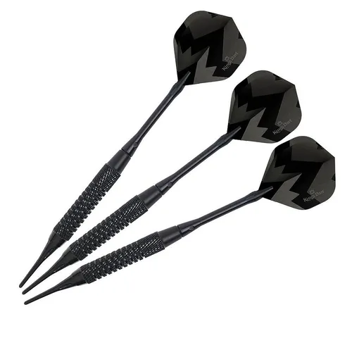 Kings Dart Softdarts Softdarts Black Star, Robustes Messingbarrel mit gutem Grip