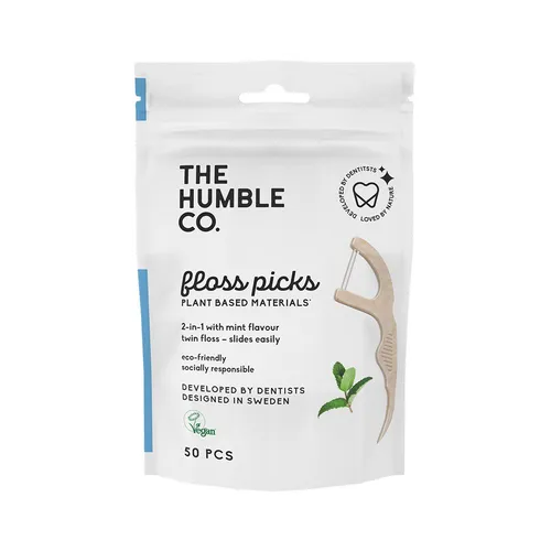 The Humble Co. Zahnseidesticks Flosspicks Minze von The Humble Co. AB