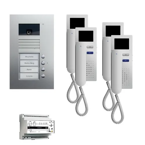TCS PVU1640-0010 Video-Außenstation von TCS Videosprechanlgenset Türsprech-Set