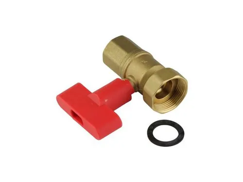 Buderus Kugelhahn mit Rückschlagventil 1