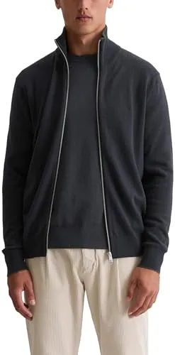 Marc O'Polo Herren Cardigan mit Stehkragen Regular Fit - Hochwertige Strickjacke für Herren mit modernem Stehkragen, ideal für lässige und elegante Looks.