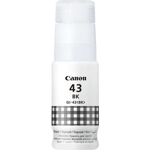 Canon GI-43 BK EMB Ink Bottle, schwarz