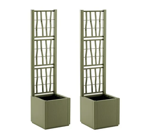 Kreher Spalier 'Ethica' in Struktur Optik (schmale Version) in verschiedenen Farben, 2 St.