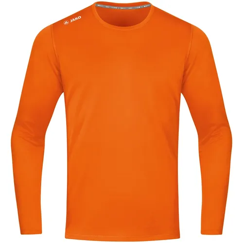 JAKO Sport-Langarmshirt Run 2.0 (100% Polyester, atmungsaktiv) orange Jungen, Größe: 152