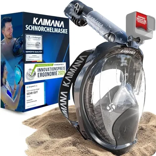 KAIMANA® Schnorchelmaske für Erwachsene S/M von KAIMANA