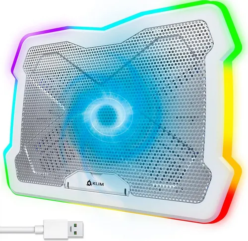 KLIM Ultimate Laptop Kühler - RGB Gaming Cooling Pad für bis zu 17
