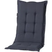 Madison Niederlehner Auflage Panama Grey 105 cm x 50 cm - Sportmatte mit 8 cm dicker Füllung für höchsten Sitzkomfort, pflegeleicht und strapazierfähig, ideal für Ihren Garten.