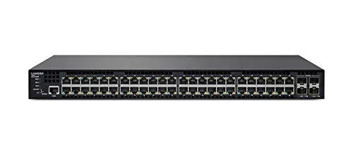 LANCOM GS-3152XSP, Managed Layer-3-Lite Access Switch, hot-swappable PSU, 48x GE POE Port nach IEEE 802.3az mit 820W, 4x SFP+ (10G/1G) Ports