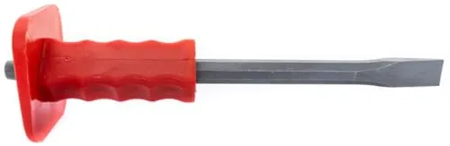 TrendLine Flachmeißel 300 mm mit Handschutz Durchschläger