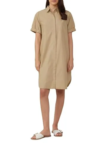 s.Oliver Kleid aus Popeline mit Eingrifftaschen im Relaxed Fit