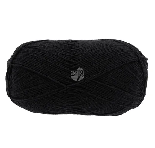 LANA GROSSA MEILENWEIT 100 g MERINO EXTRAFINE Häkelwolle, 420 m (weiche 4-fach Merino-Sockenwolle), 100 g