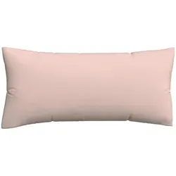 Schlafgut Kopfkissenbezug Woven Satin, Hellrosa, Textil, Uni, 40x80 cm, Textiles Vertrauen - Oeko-Tex®, AZO-frei, Oeko-Tex® Standard 100, bügelleicht, Wohntextilien, Bezüge, Kopfkissenbezüge