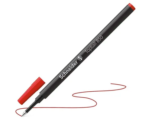 Schneider Tintenroller Topball 850, Mine mit Edelstahl-Konusspitze, Strichstärke: 0,5 mm (M)