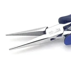 Spitzzange 155mm gerade mit Verzahnung