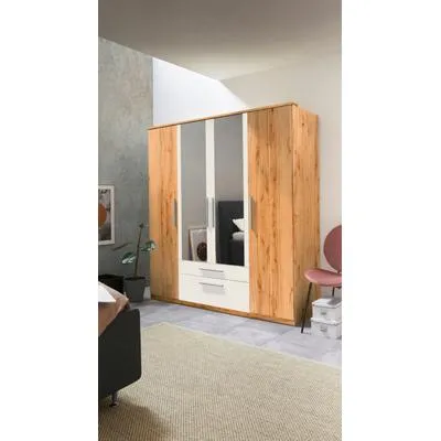 Kleiderschrank PRIESS, weiß