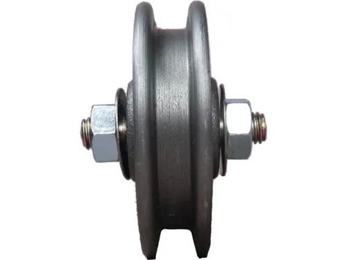 HBS-BETZ 87143 Schiebetorrolle 60 mm Stahl verzinkt 30 kg 6/8 mm